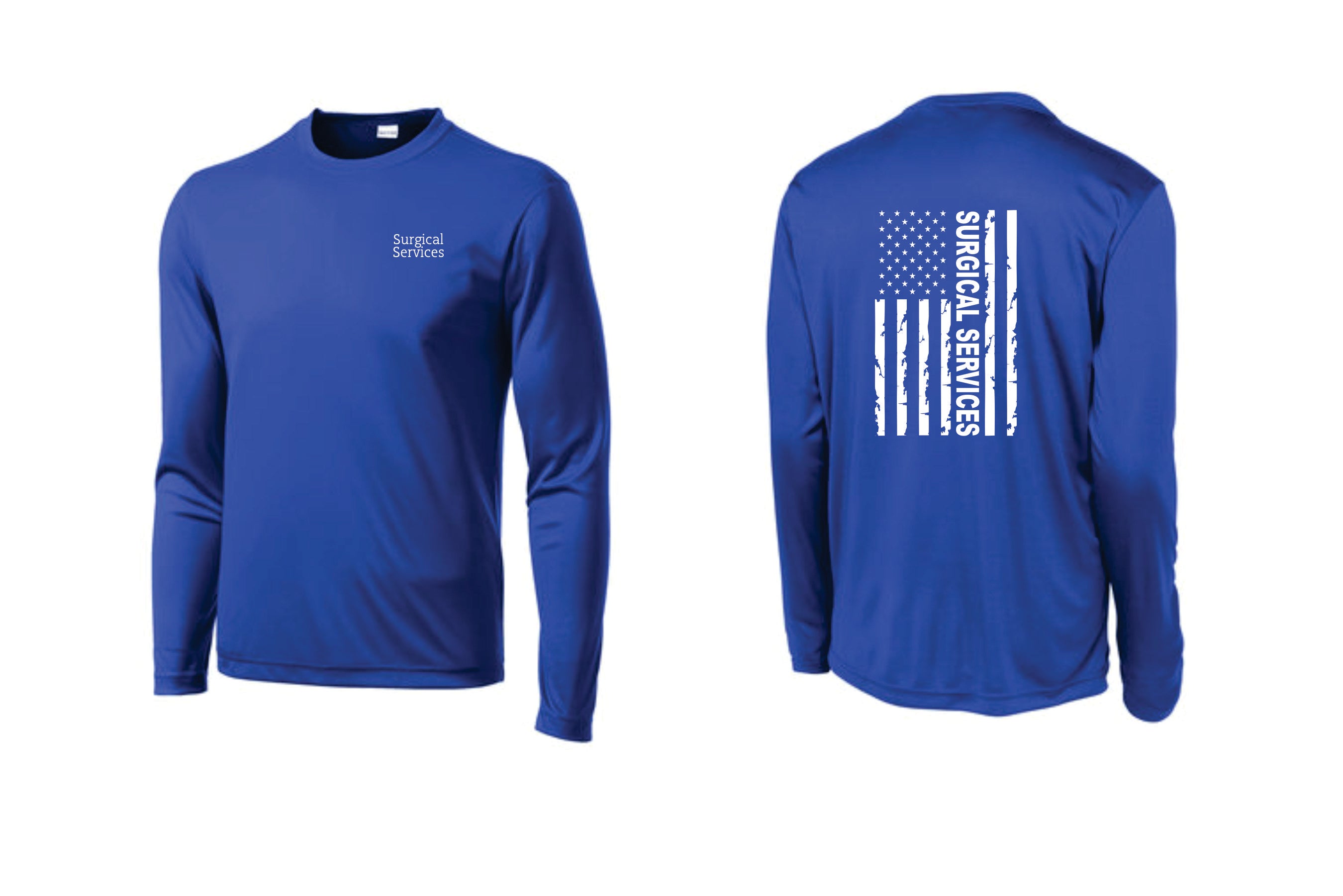 PHW - Surgical Services Flag - Dri-Fit Long Sleeve