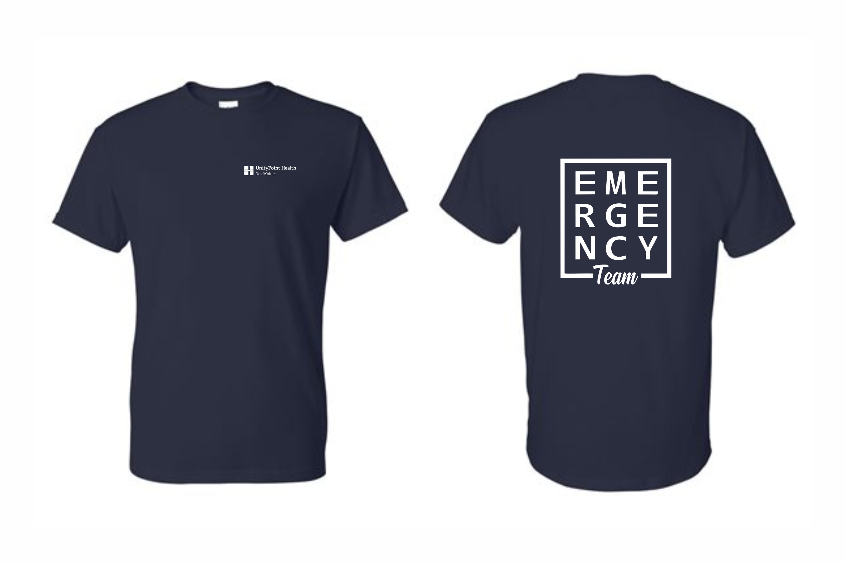 UnityPoint Des Moines Navy T-Shirt