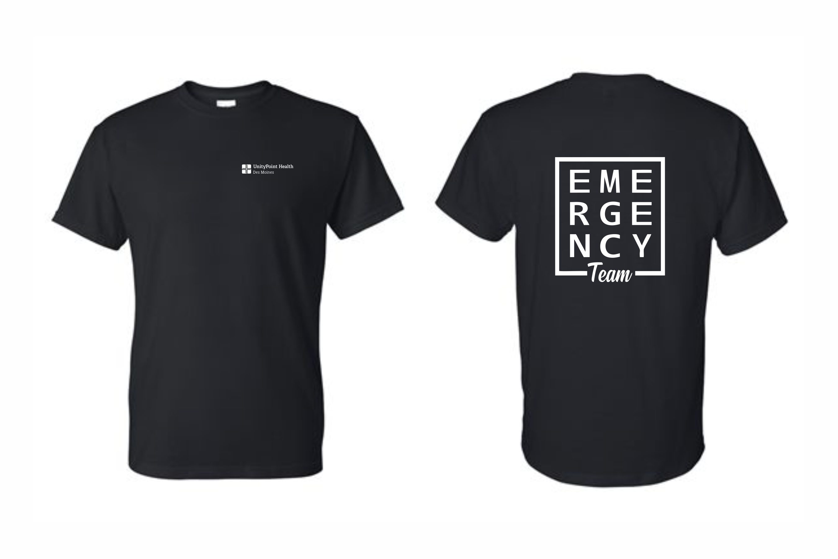 UnityPoint Des Moines Black T-Shirt