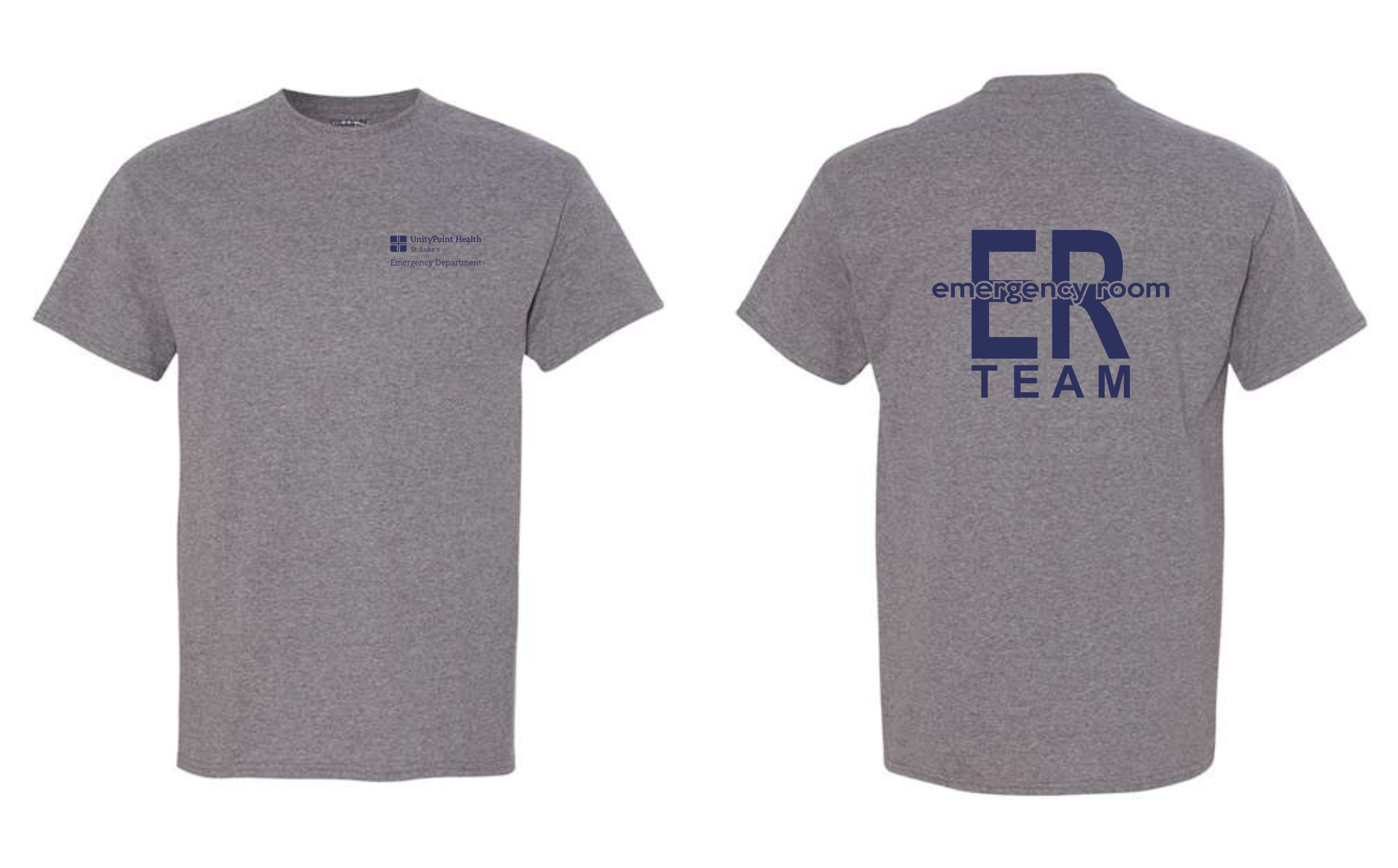 UnityPoint ER Team Grey Apparel
