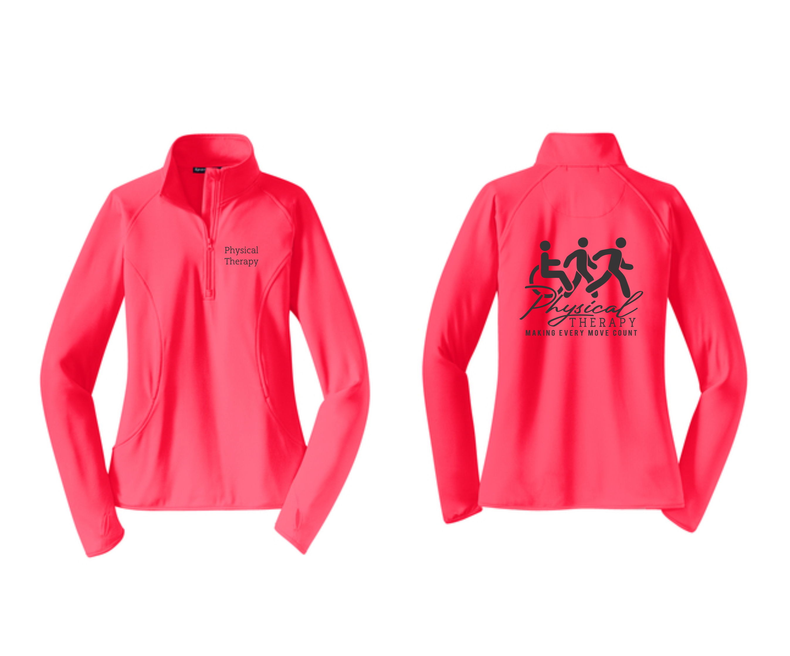 PHW - Physical Therapy Month - Ladies 1/2 or Full Zip Jacket