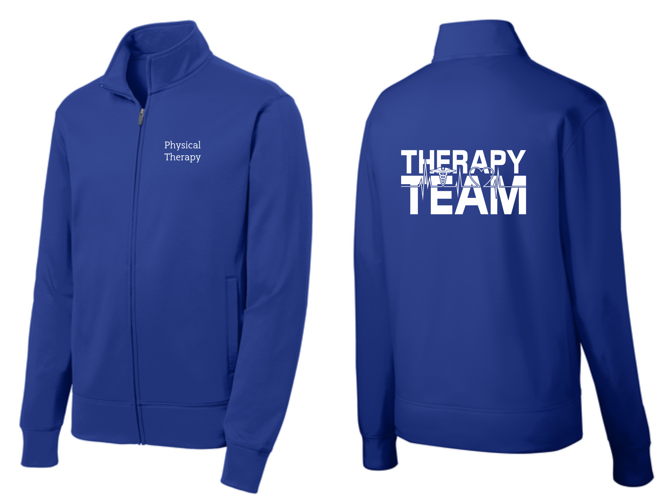 PHW - Physical Therapy Team - Mens 1/2 or Full Zip Jacket