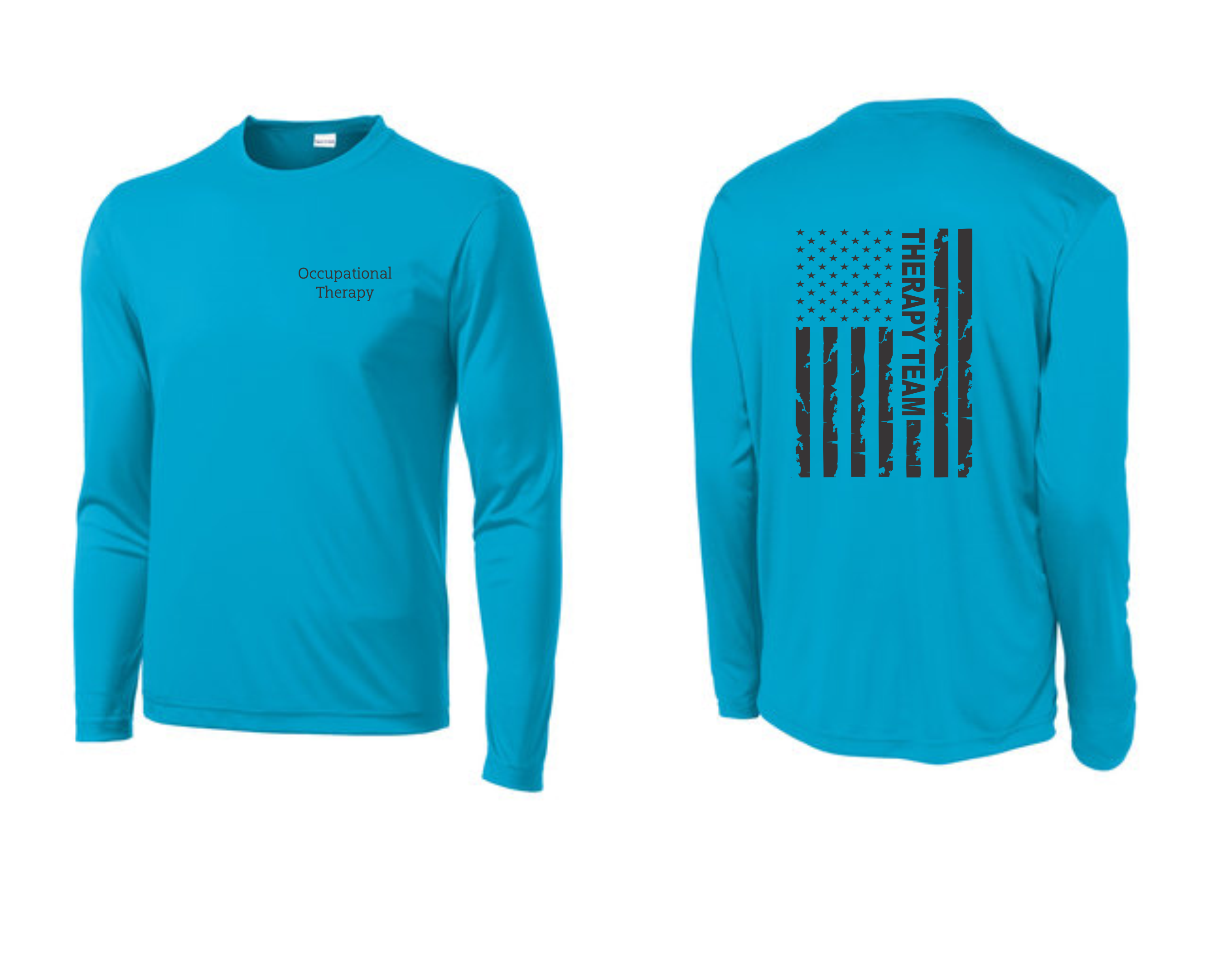 PHW - Occupational Therapy Flag - Dri-Fit Long Sleeve