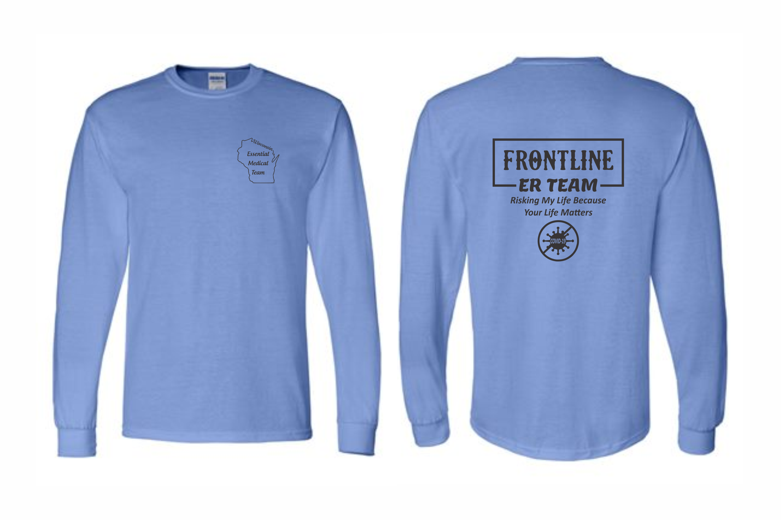 PHW - Frontline ER Team - Long Sleeve T-Shirt