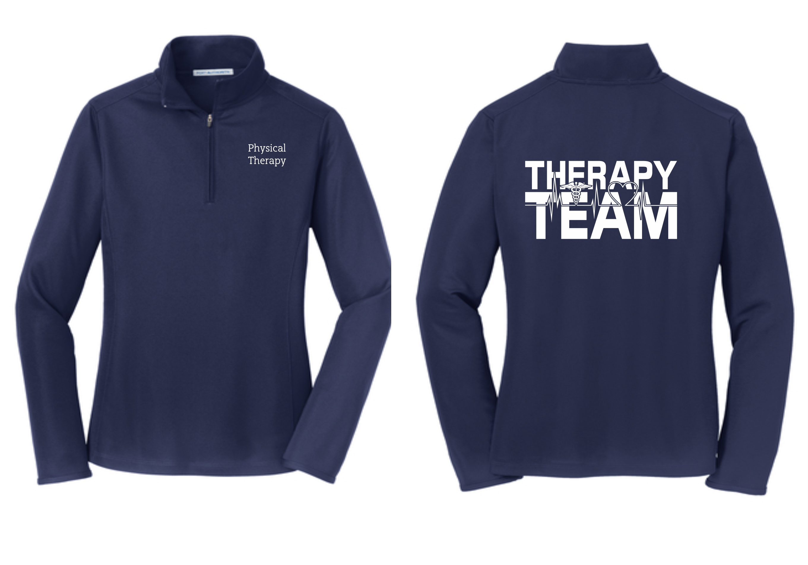 PHW - Physical Therapy Team - Pinpoint Mesh 1/2 Zip