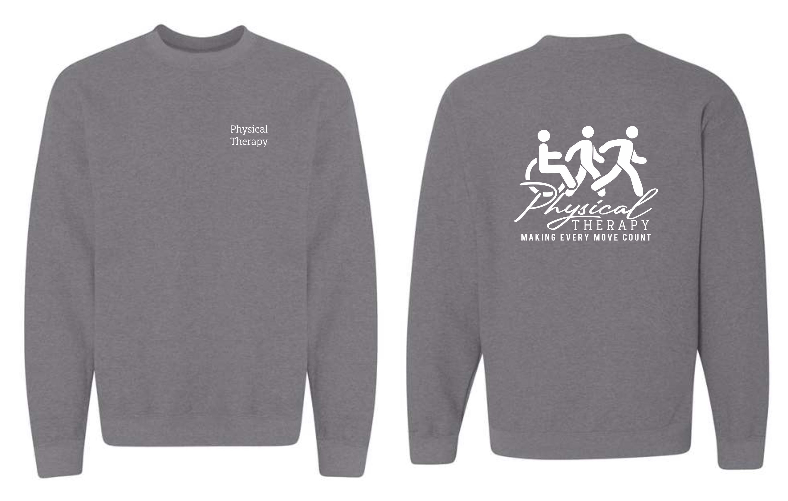 PHW - Physical Therapy Month - Cotton Crewneck Sweatshirt